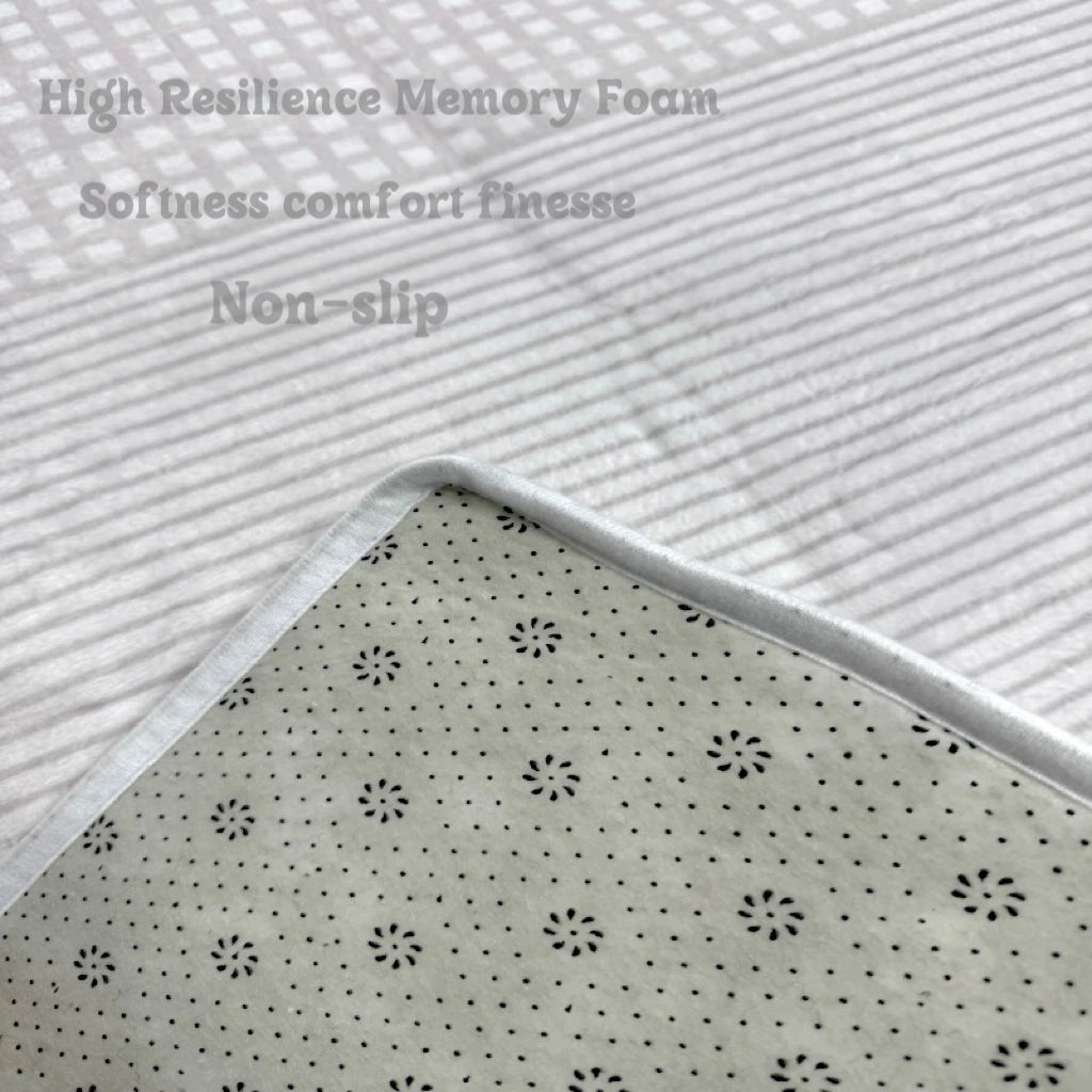 Modern Cigarette Shaped Floor Mat Living Room Bedroom Resting Area Soft and Machine Washable Home Decoration