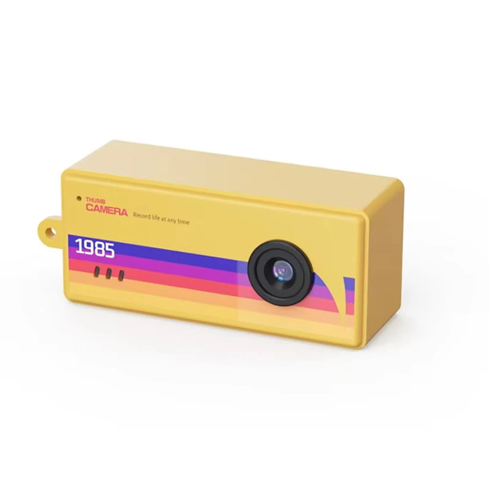 X7 1080P Full HD Thumb Camera 0.96Inch Mini Action Retro Camera Support Memory Card Very Small Camcorder Keychain Video Recorder