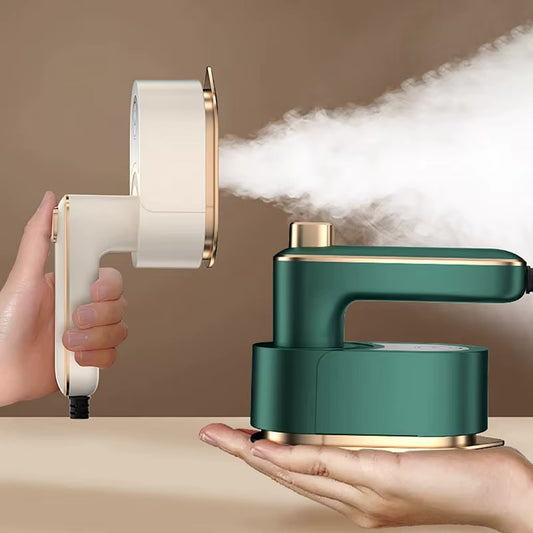 180° Rotatable Mini Steam Iron: Portable, Foldable & Professional Travel Steamer