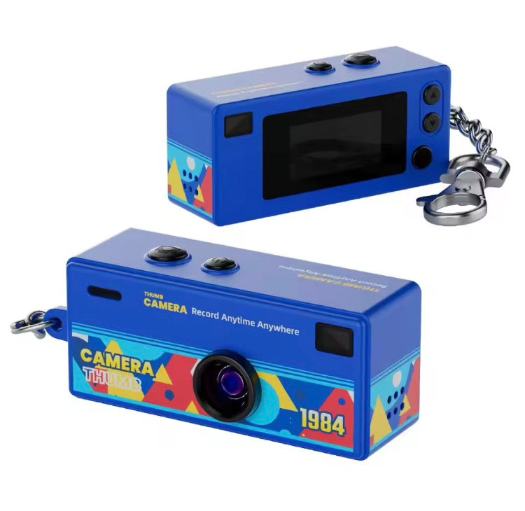 Mini Cámara Digital Portátil Tipo Llavero 1080P con Pantalla y Grabación HD