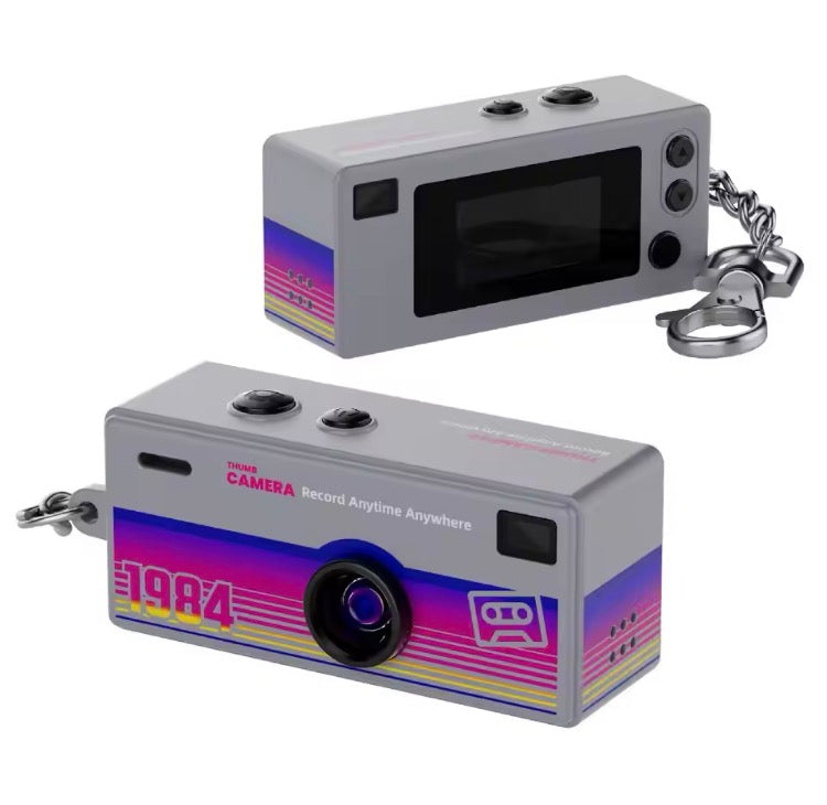 Mini Cámara Digital Portátil Tipo Llavero 1080P con Pantalla y Grabación HD