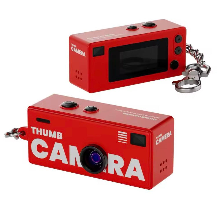 Mini Cámara Digital Portátil Tipo Llavero 1080P con Pantalla y Grabación HD
