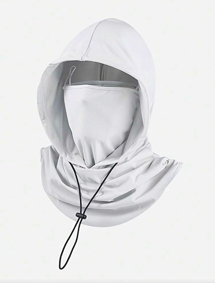 Pasamontañas 3 en 1 con Protección Solar UV | Gorro y Protector Facial de Seda de Hielo para Ciclismo y Aire Libre