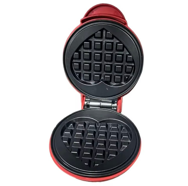 Mini Waflera Eléctrica Antiadherente de 350W para Desayunos y Snacks