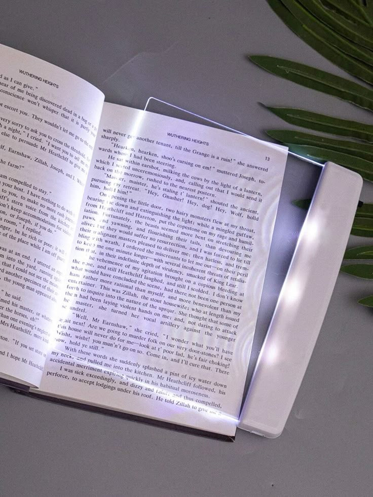 LED Reading Light Panel – Eye-Caring Rechargeable Lamp with 3 Colors