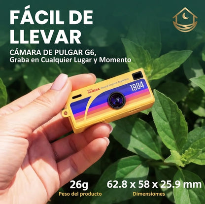 Mini Cámara Digital Portátil Tipo Llavero 1080P con Pantalla y Grabación HD